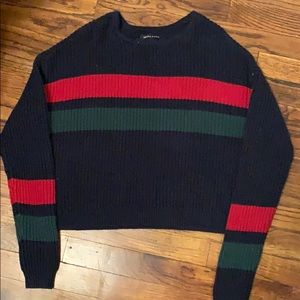 Kendall & Kylie stripped sweater